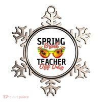 Last Day Of School Spring Break Teacher Off Duty Ornament thumb 0