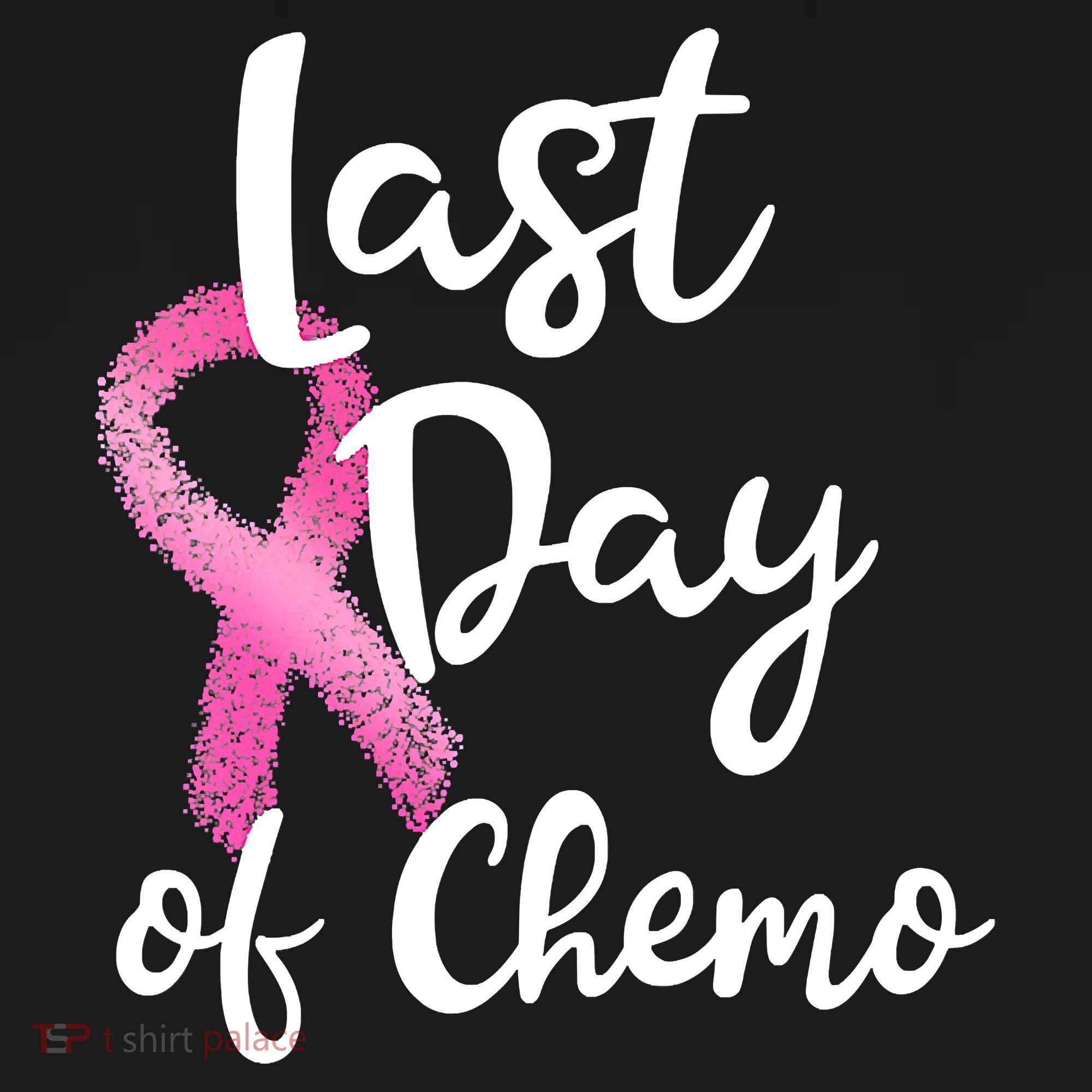 Last Day Of Chemo Pink Funny Breast Cancer Survivor Women's Tank Top