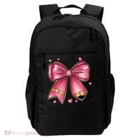 Last Day Of School Coquette Bow Teachers Graduatio Backpack thumb 0
