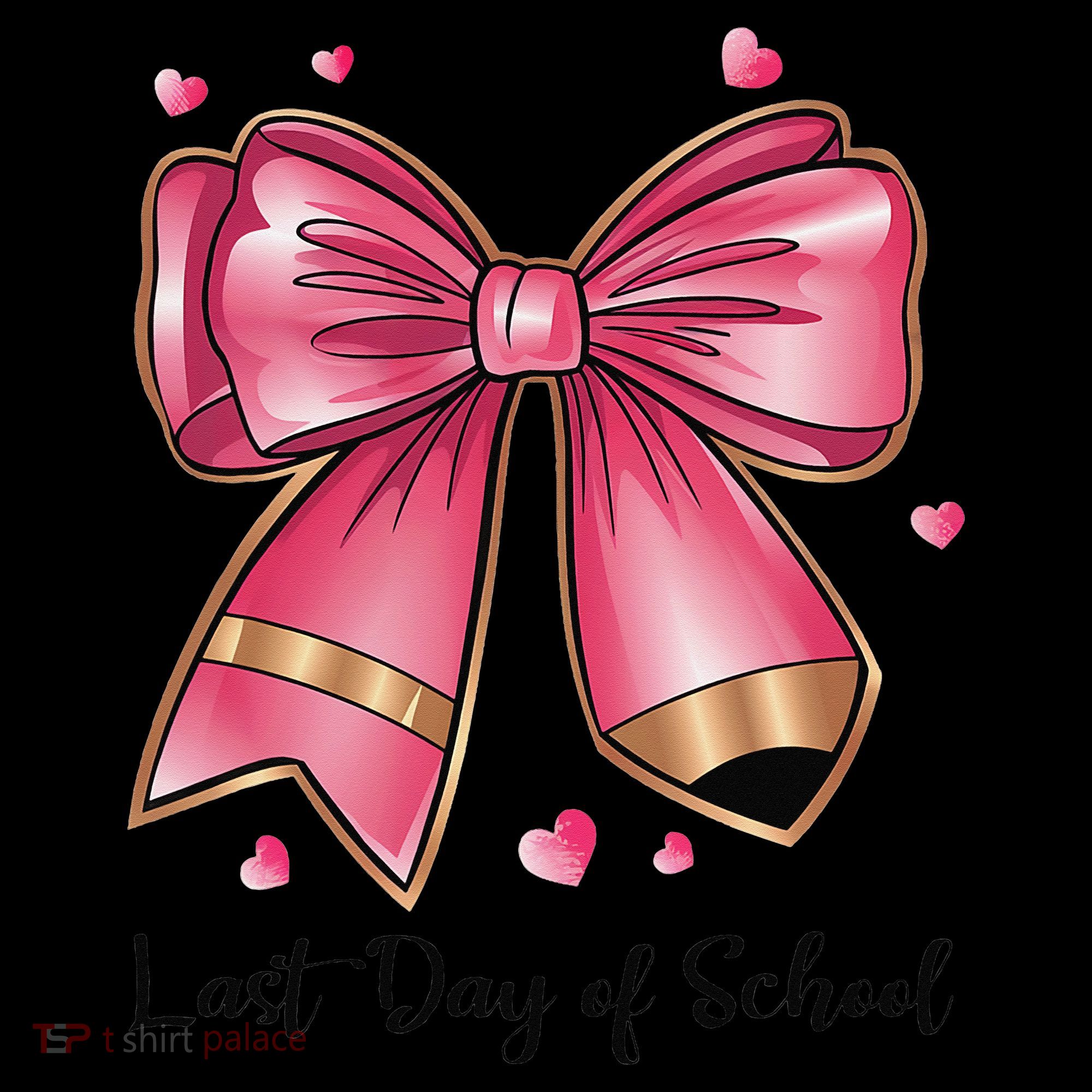 Last Day Of School Coquette Bow Teachers Graduatio Coffee Mug
