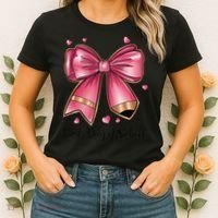 Last Day Of School Coquette Bow Teachers Graduatio Women's T-Shirt thumb 2