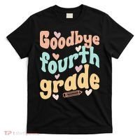 Last Day Of 4th Grade Groovy 4th Grade Last Day Of School T-Shirt thumb 0