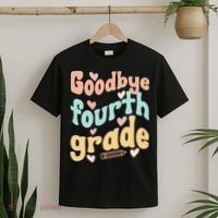 Last Day Of 4th Grade Groovy 4th Grade Last Day Of School T-Shirt thumb 2