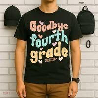 Last Day Of 4th Grade Groovy 4th Grade Last Day Of School T-Shirt thumb 6