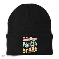 Last Day Of 4th Grade Groovy 4th Grade Last Day Of School Beanie thumb 0