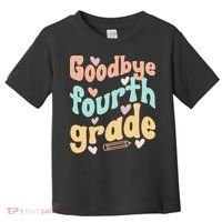 Last Day Of 4th Grade Groovy 4th Grade Last Day Of School Toddler T-Shirt thumb 0