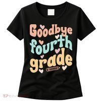 Last Day Of 4th Grade Groovy 4th Grade Last Day Of School Women's T-Shirt thumb 0