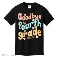 Last Day Of 4th Grade Groovy 4th Grade Last Day Of School Kids T-Shirt thumb 0