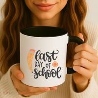 Last Day Of School Graduation Pencil Coffee Mug thumb 3