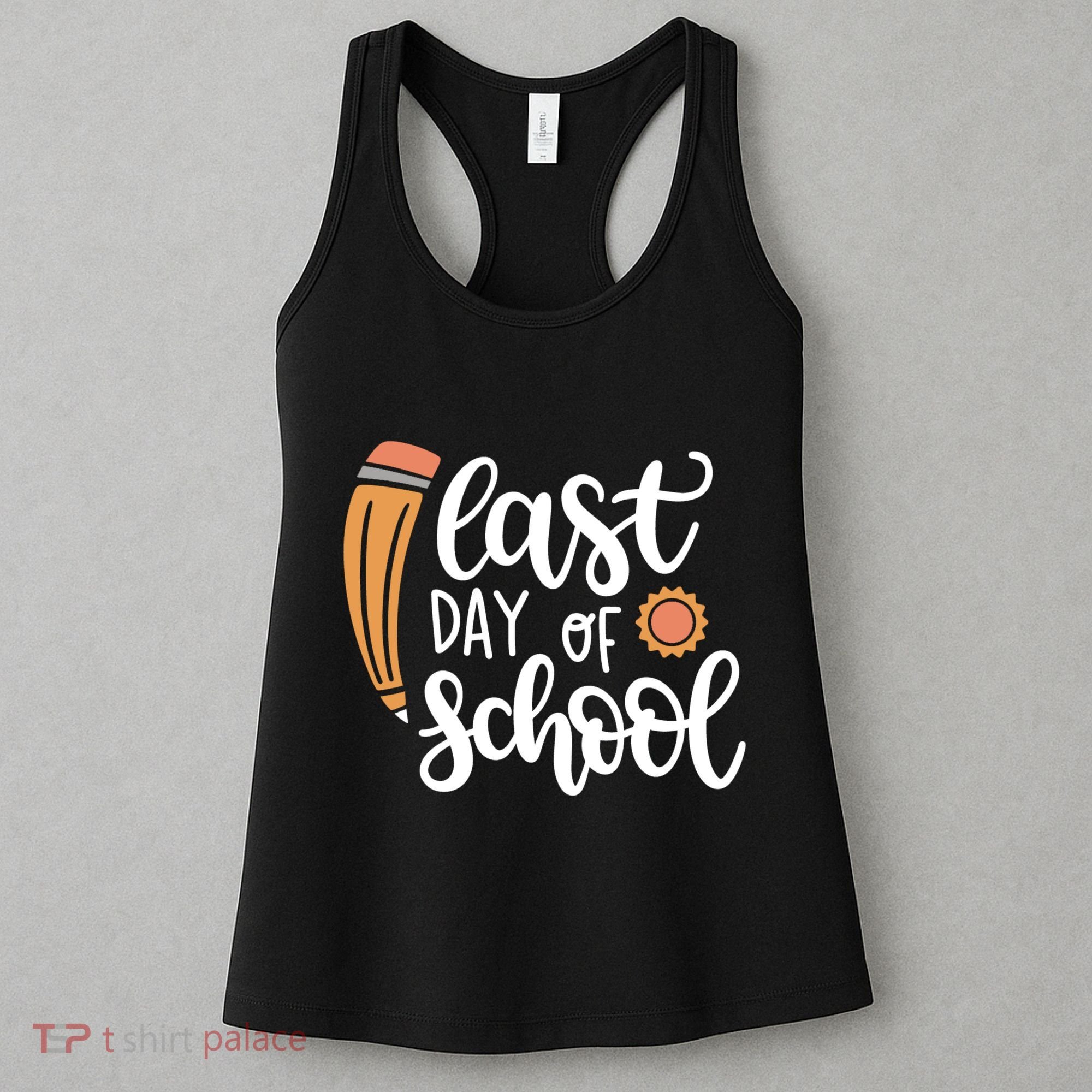 Last Day Of School Graduation Pencil Women's Tank Top