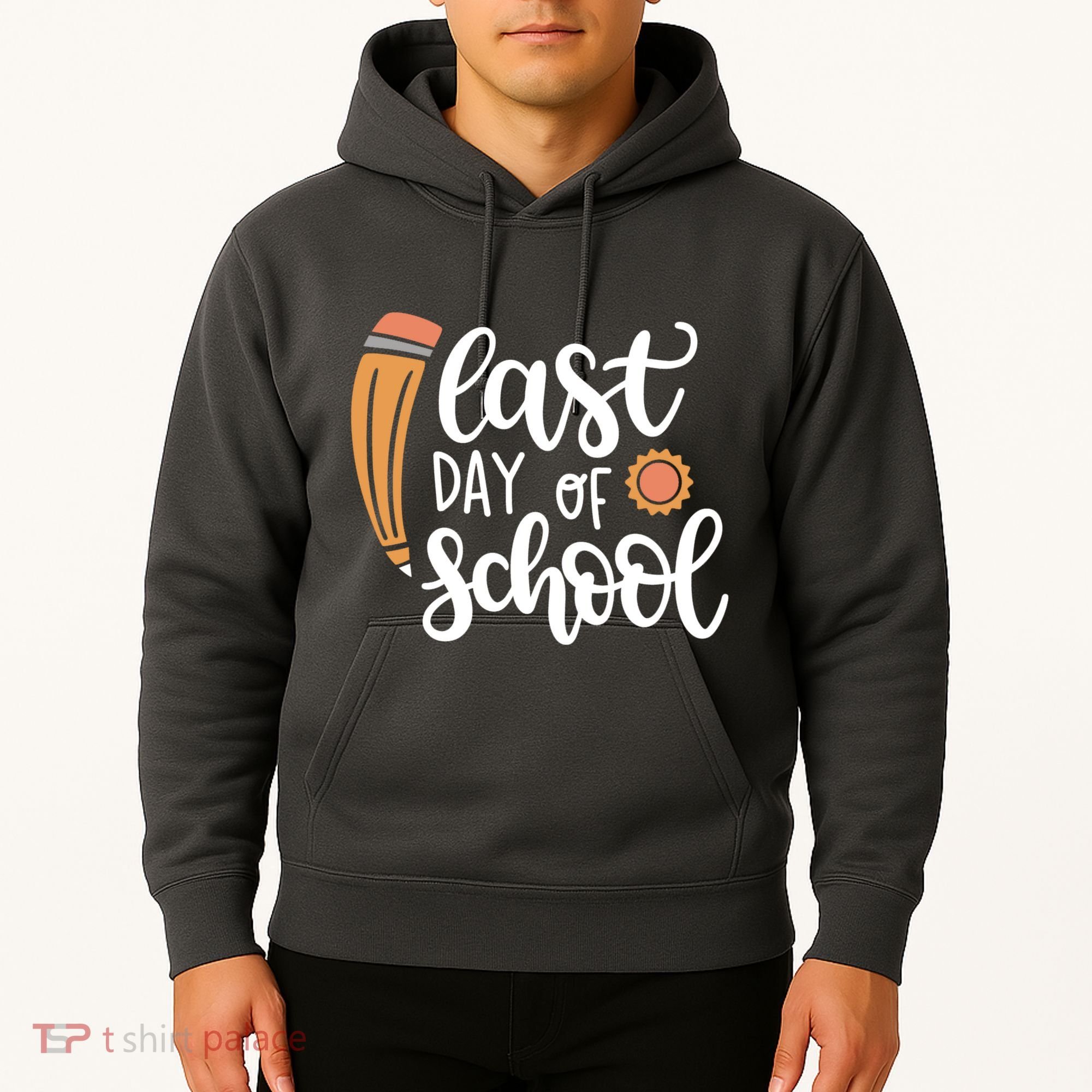Last Day Of School Graduation Pencil Hoodie