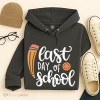 Last Day Of School Graduation Pencil Hoodie thumb 4