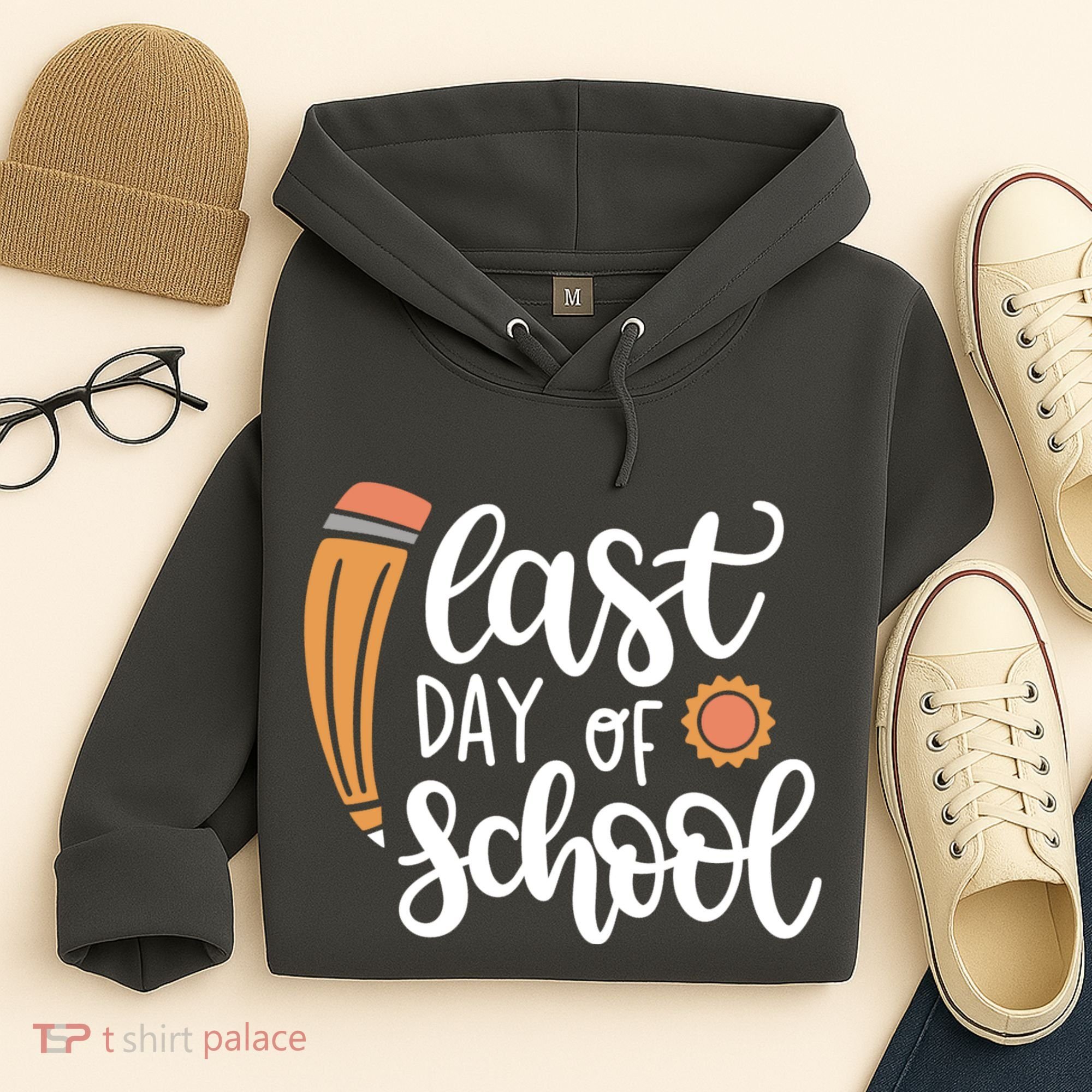 Last Day Of School Graduation Pencil Hoodie