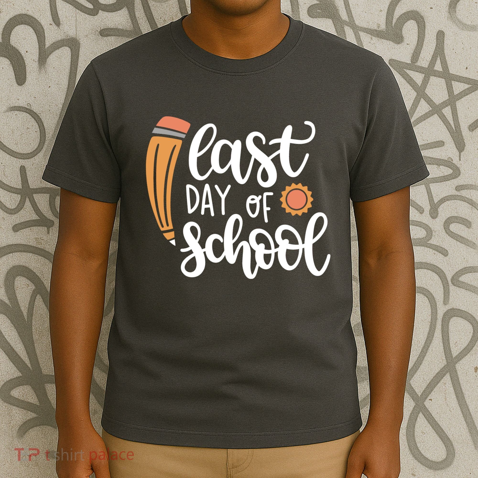 Last Day Of School Graduation Pencil T-Shirt