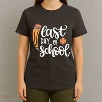 Last Day Of School Graduation Pencil T-Shirt thumb 4
