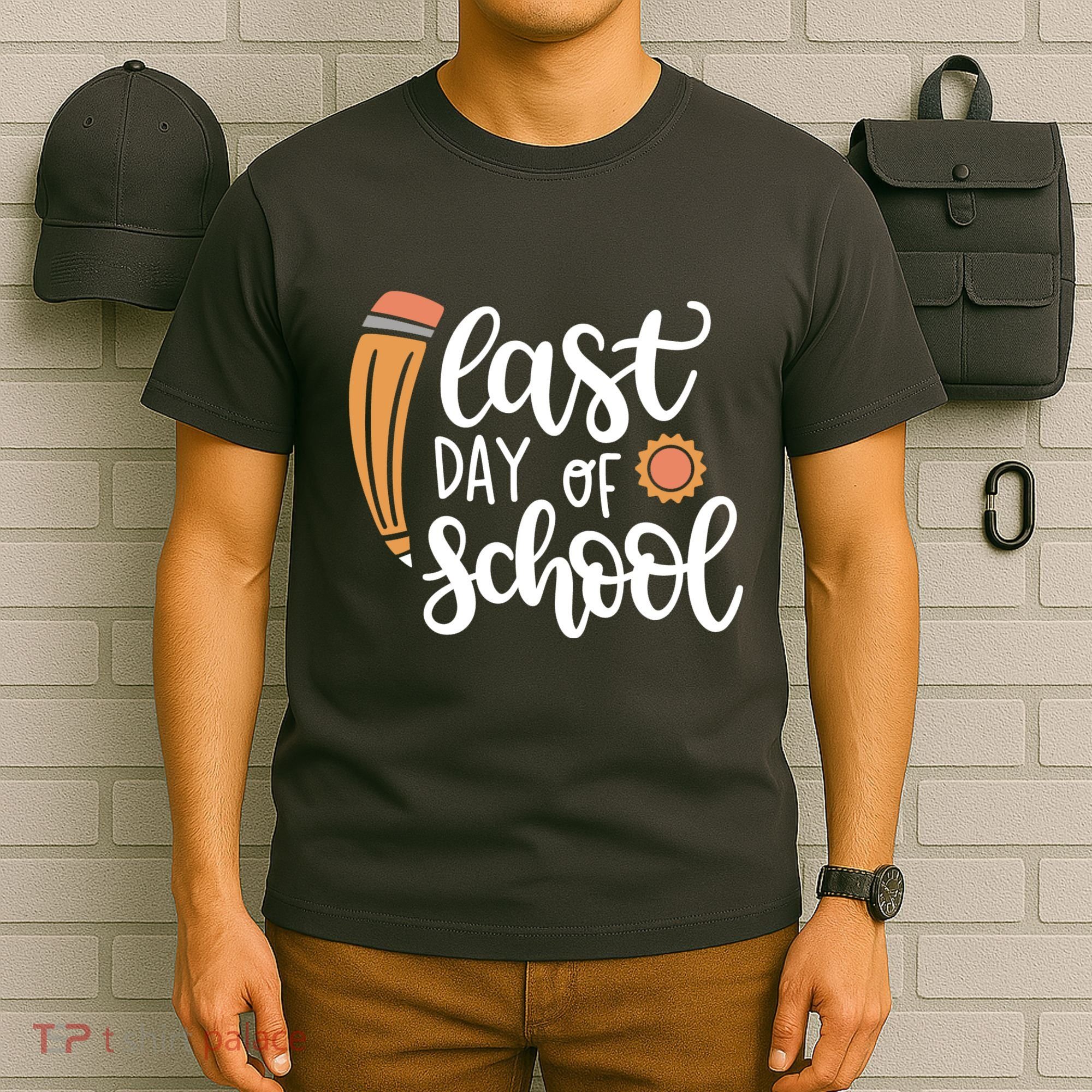 Last Day Of School Graduation Pencil T-Shirt