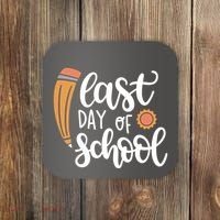 Last Day Of School Graduation Pencil Coaster thumb 0