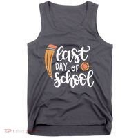 Last Day Of School Graduation Pencil Tank Top thumb 0