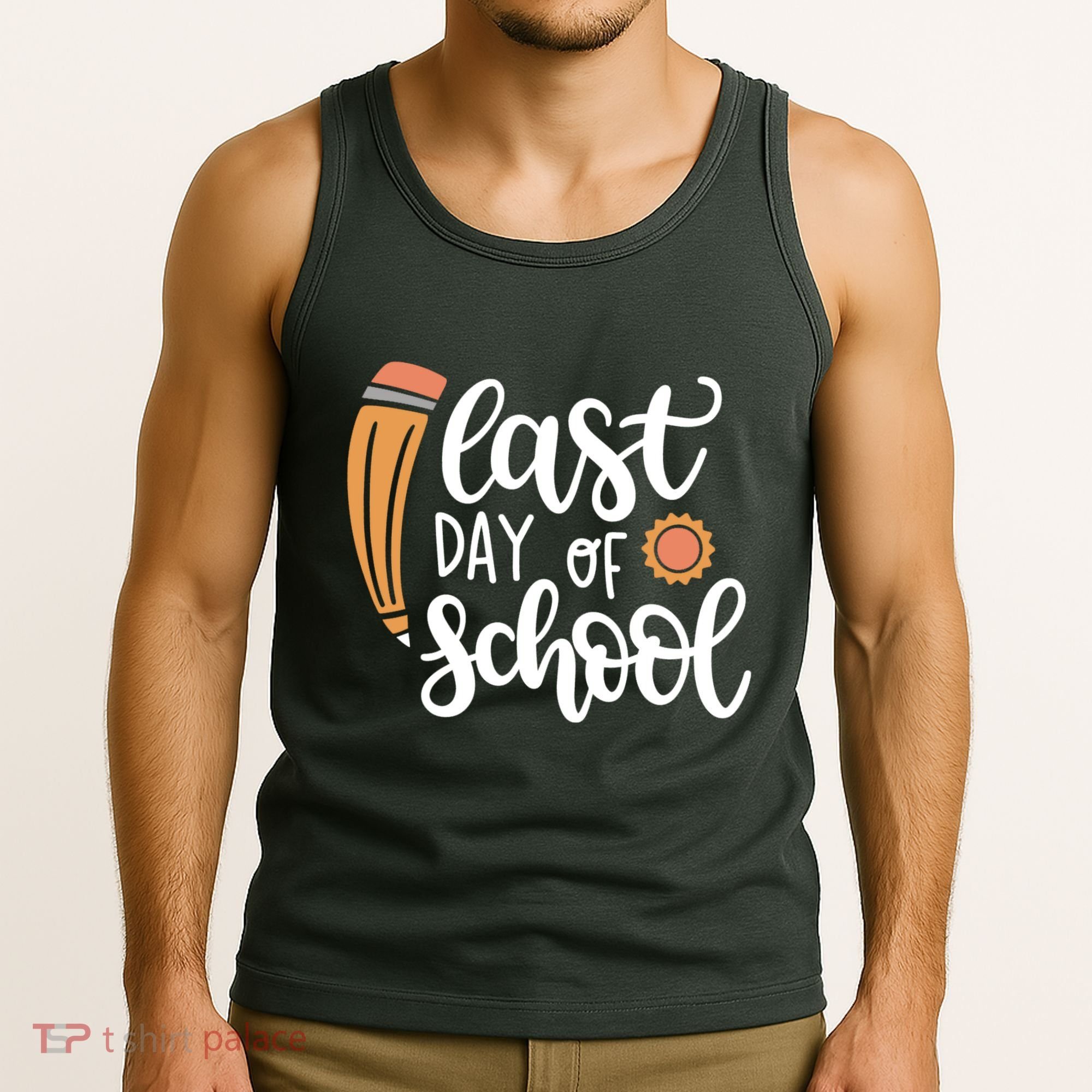 Last Day Of School Graduation Pencil Tank Top