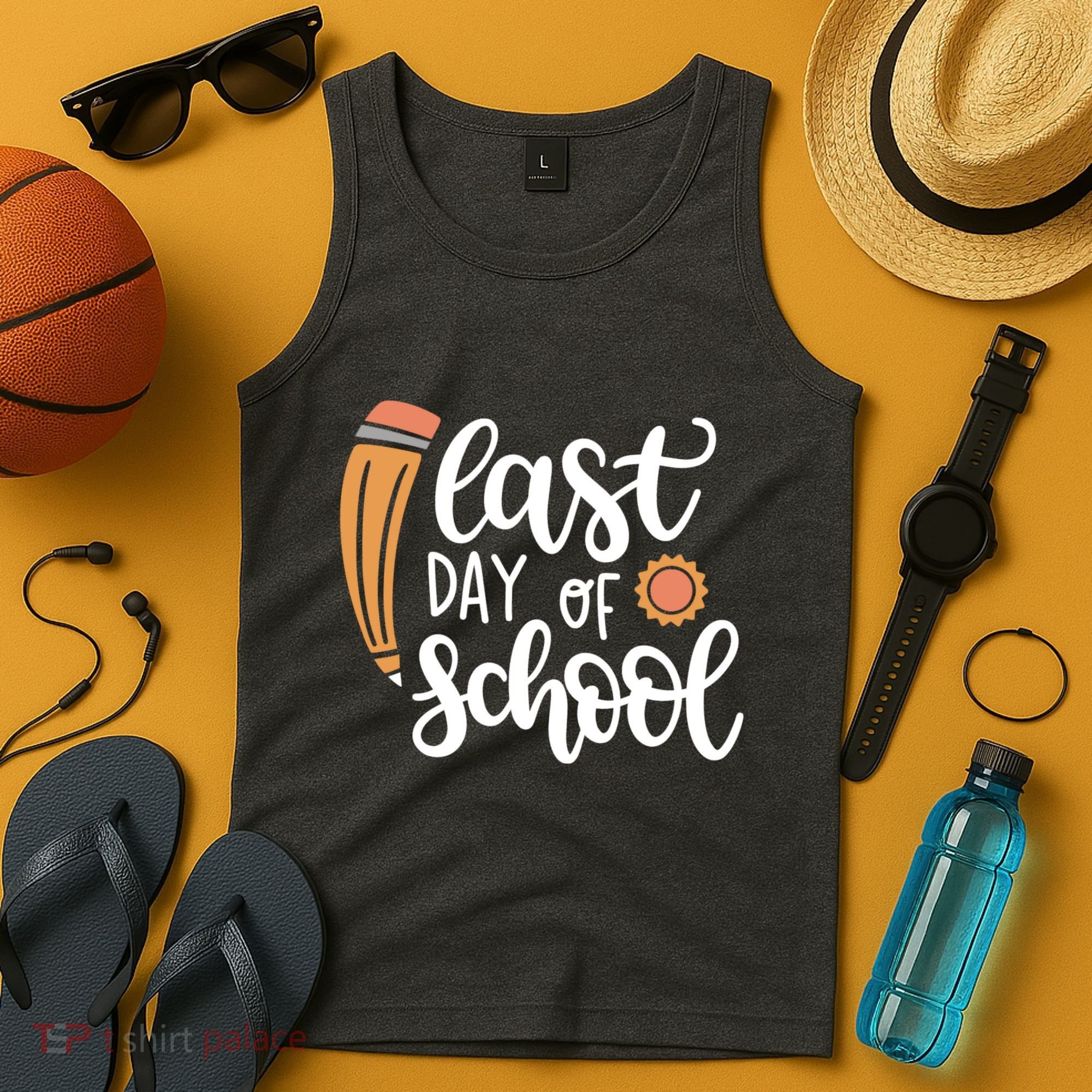 Last Day Of School Graduation Pencil Tank Top