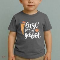 Last Day Of School Graduation Pencil Toddler T-Shirt thumb 2