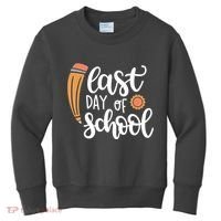 Last Day Of School Graduation Pencil Kids Sweatshirt thumb 0