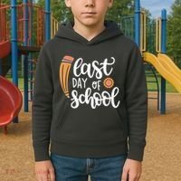 Last Day Of School Graduation Pencil Kids Hoodie thumb 2