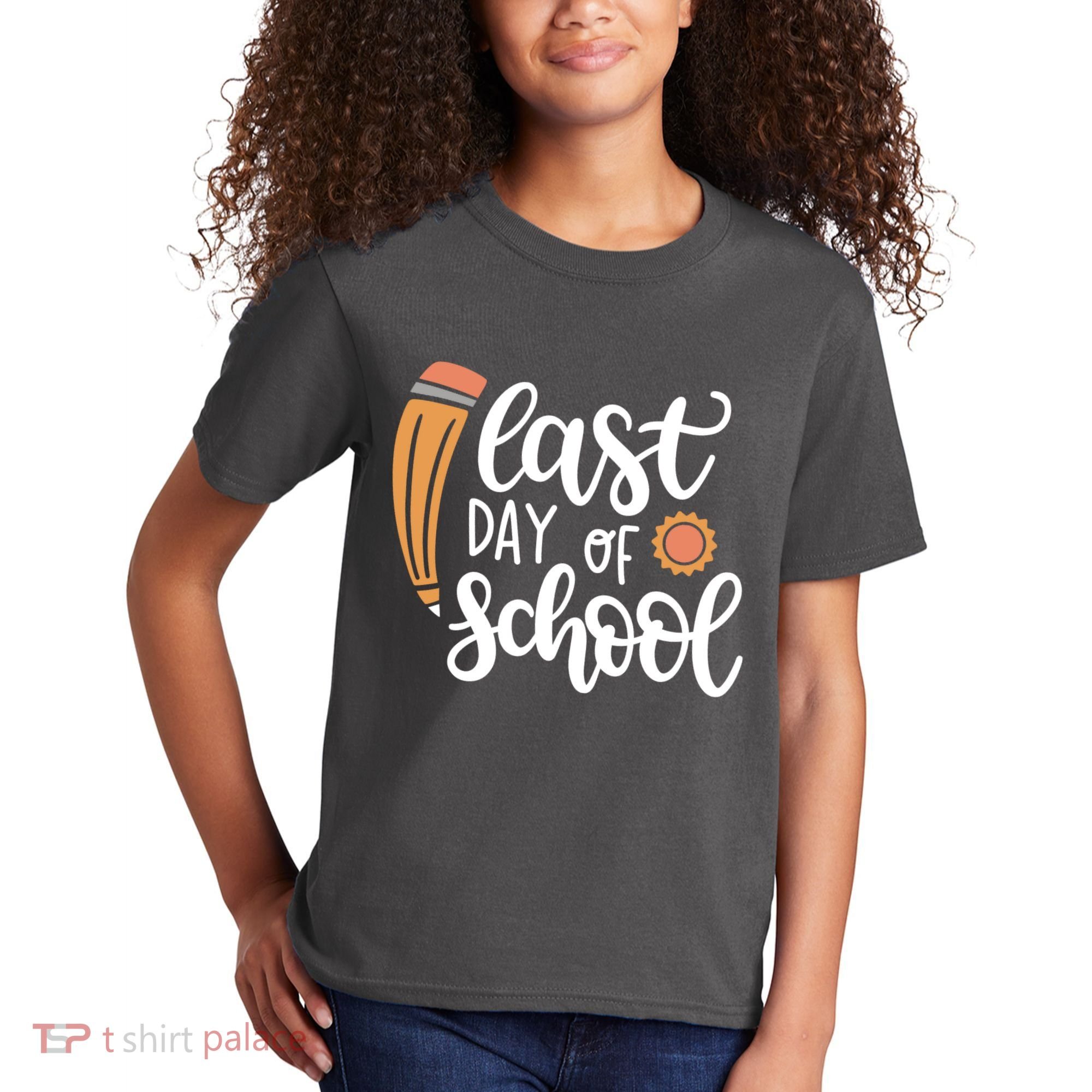 Last Day Of School Graduation Pencil Kids T-Shirt