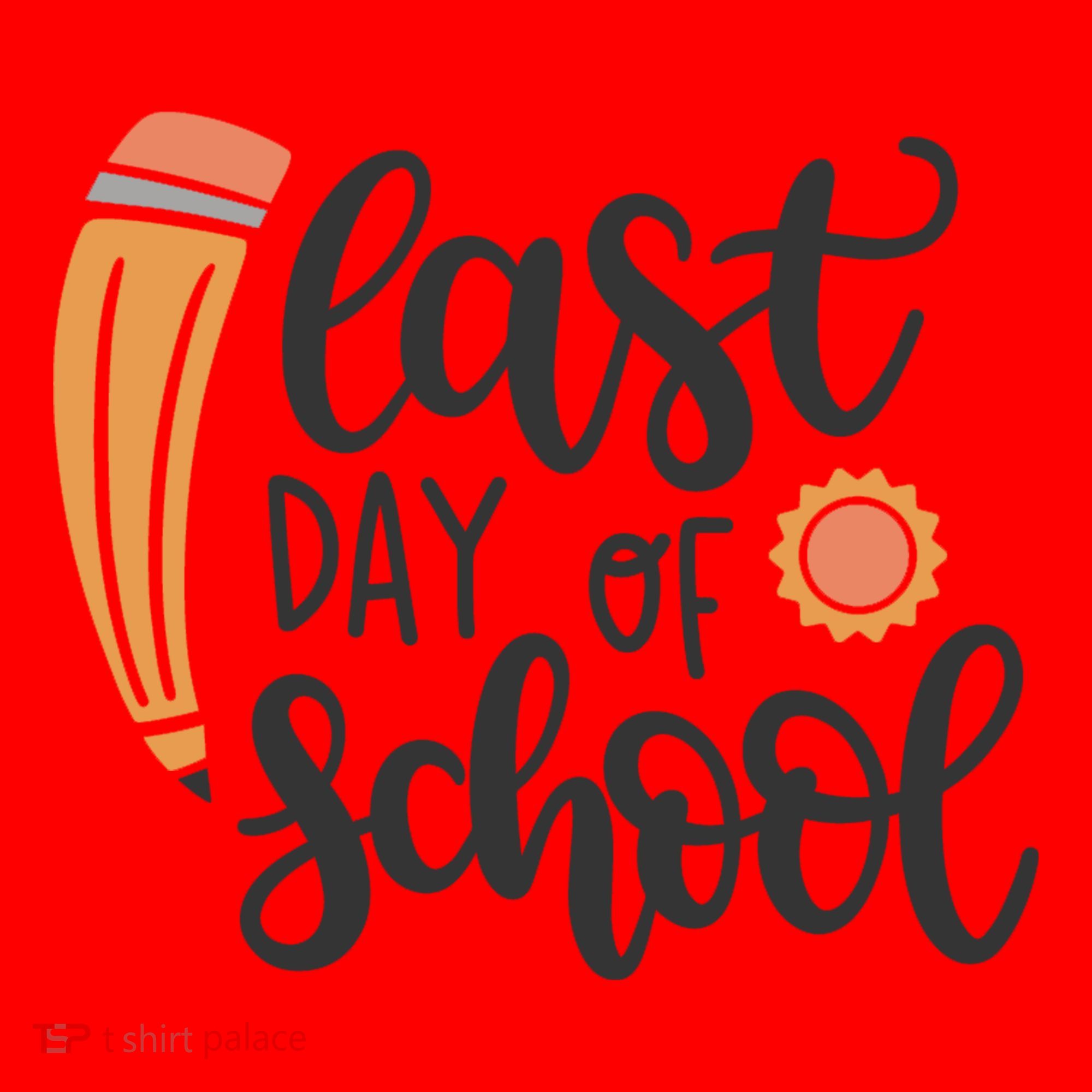 Last Day Of School Graduation Pencil Santa Hat