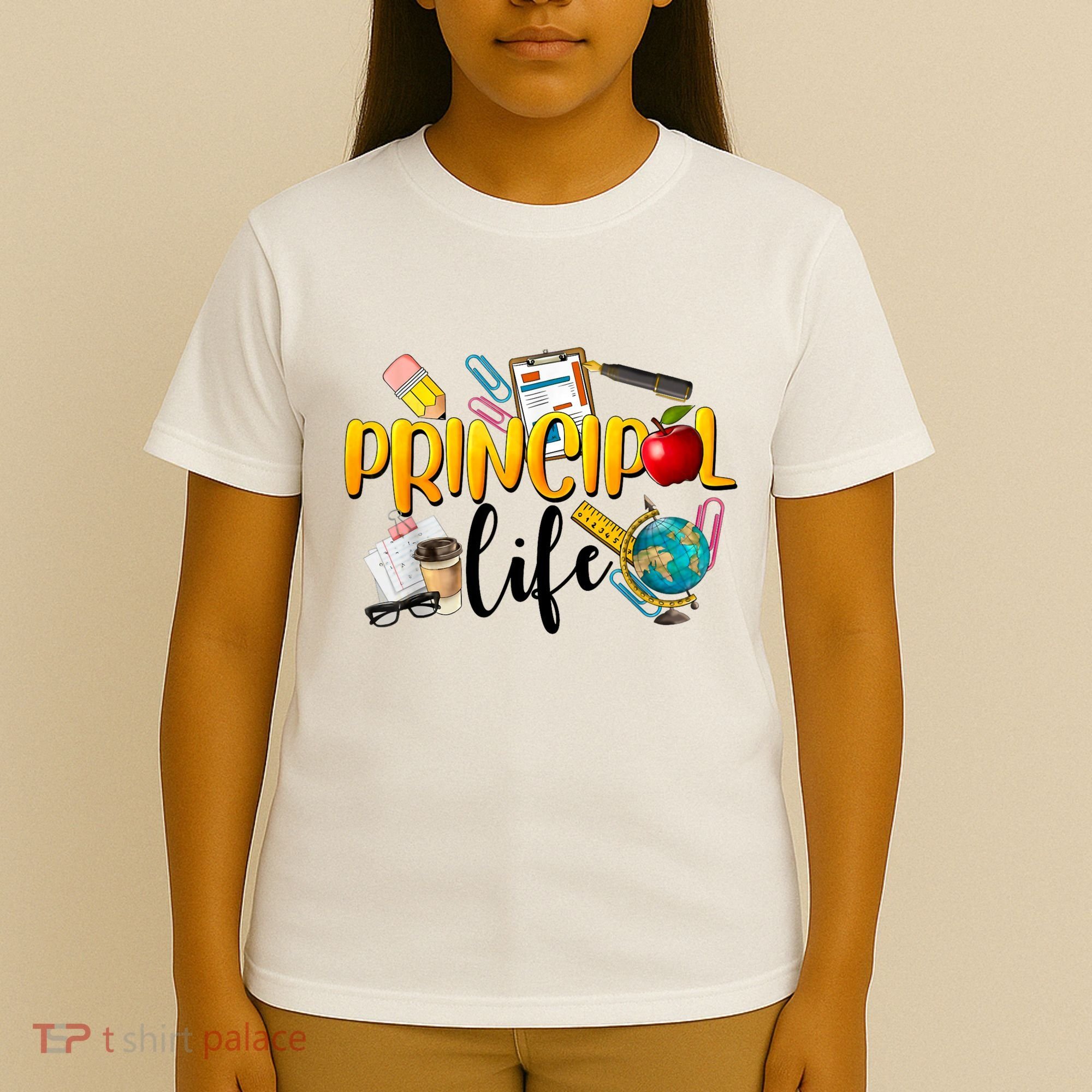 Last Day Of School Principal Life End Of Year Summer Vibes T-Shirt