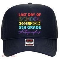 Last Days Of School 20242025 5th Grade Autographs Hat thumb 0