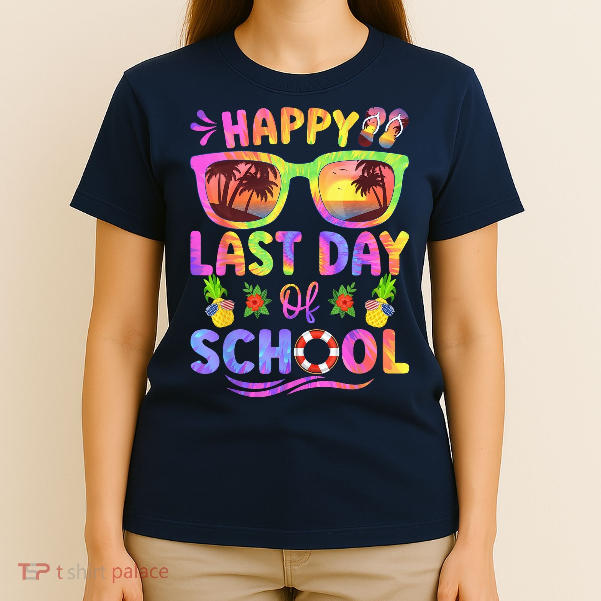 Last Day Of School Schools Out For Summer Teacher  Wo T-Shirt