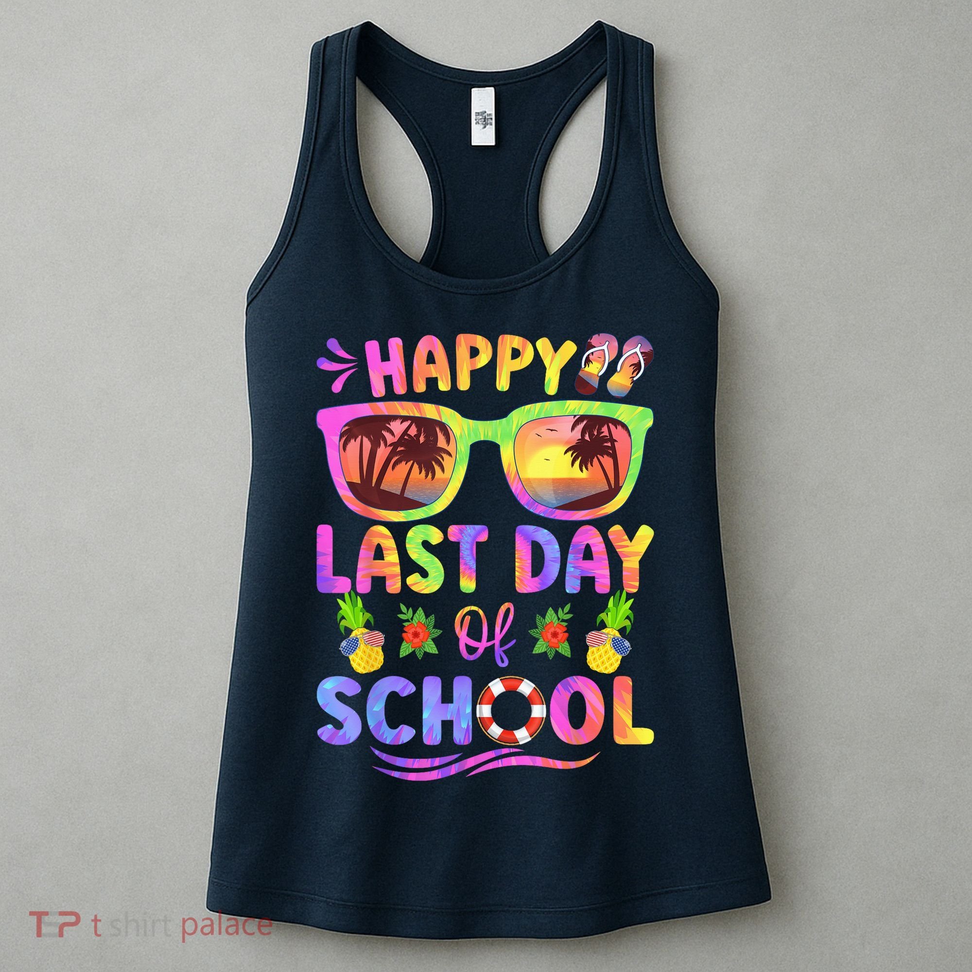 Last Day Of School Schools Out For Summer Teacher  Wo Women's Tank Top