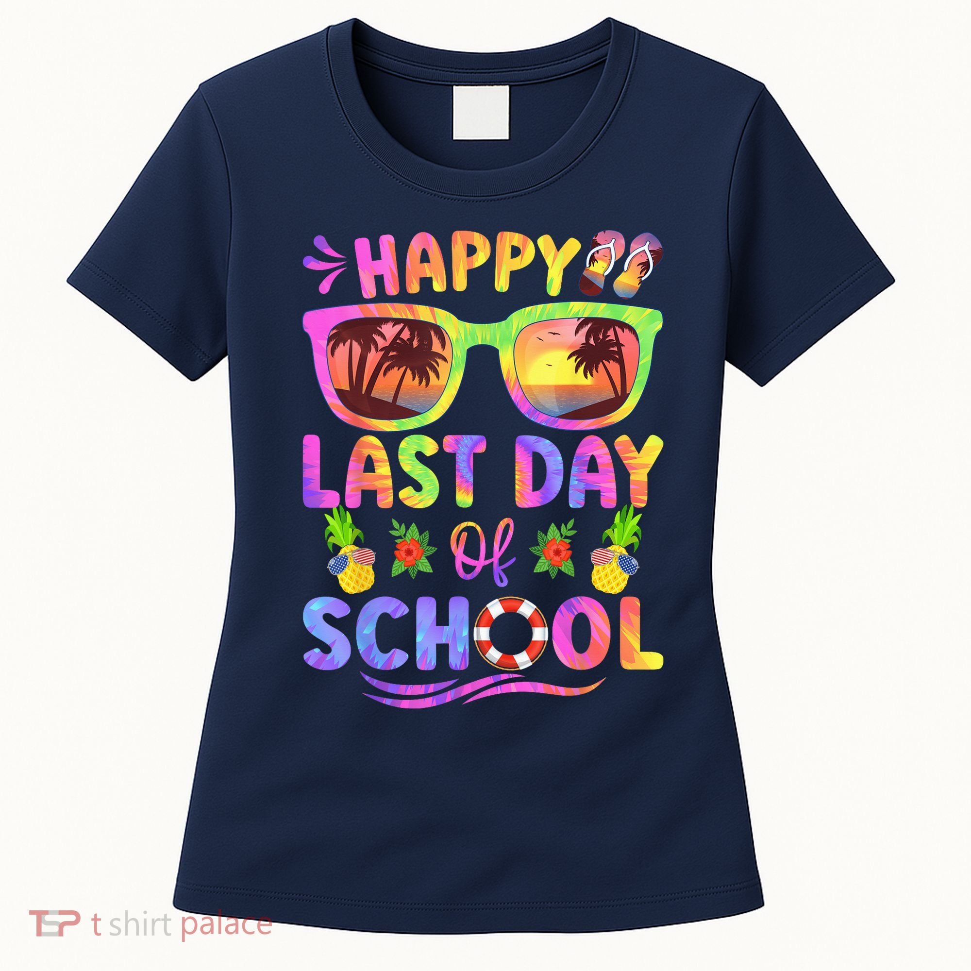 Last Day Of School Schools Out For Summer Teacher  Wo Women's T-Shirt