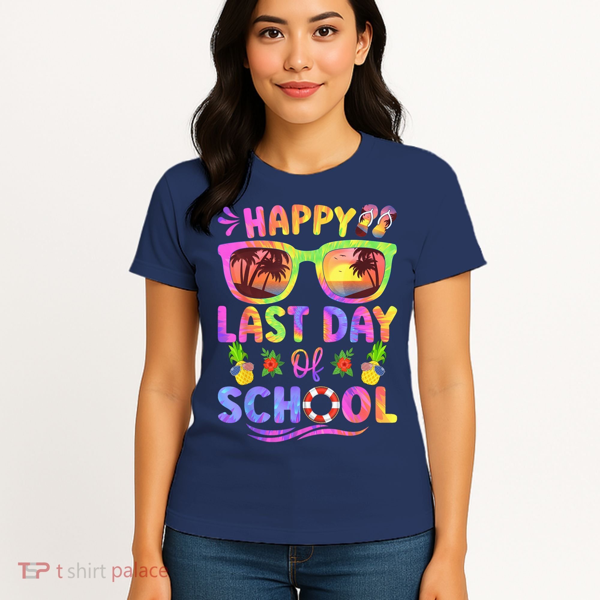 Last Day Of School Schools Out For Summer Teacher  Wo Women's T-Shirt