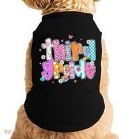 Last Day Of School 3rd Grade Graduation Teacher Student Doggie Tank thumb 0