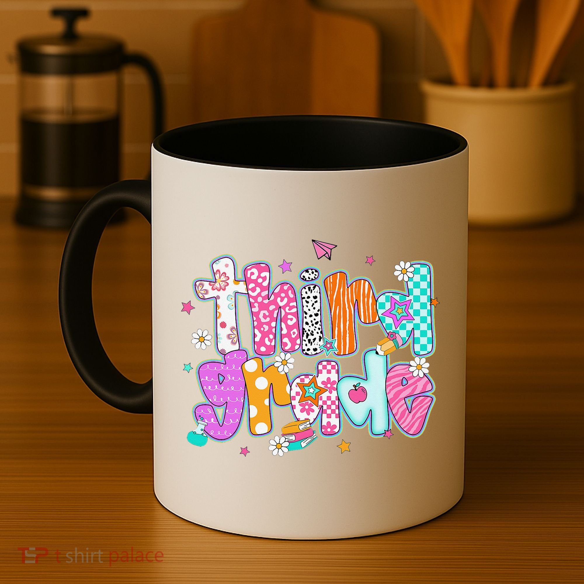Last Day Of School 3rd Grade Graduation Teacher Student Coffee Mug