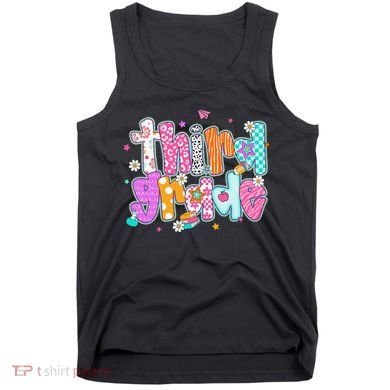 Last Day Of School 3rd Grade Graduation Teacher Student Tank Top