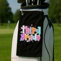 Last Day Of School 3rd Grade Graduation Teacher Student Golf Towel thumb 2