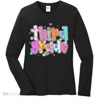 Last Day Of School 3rd Grade Graduation Teacher Student Women's Long Sleeve Shirt thumb 0