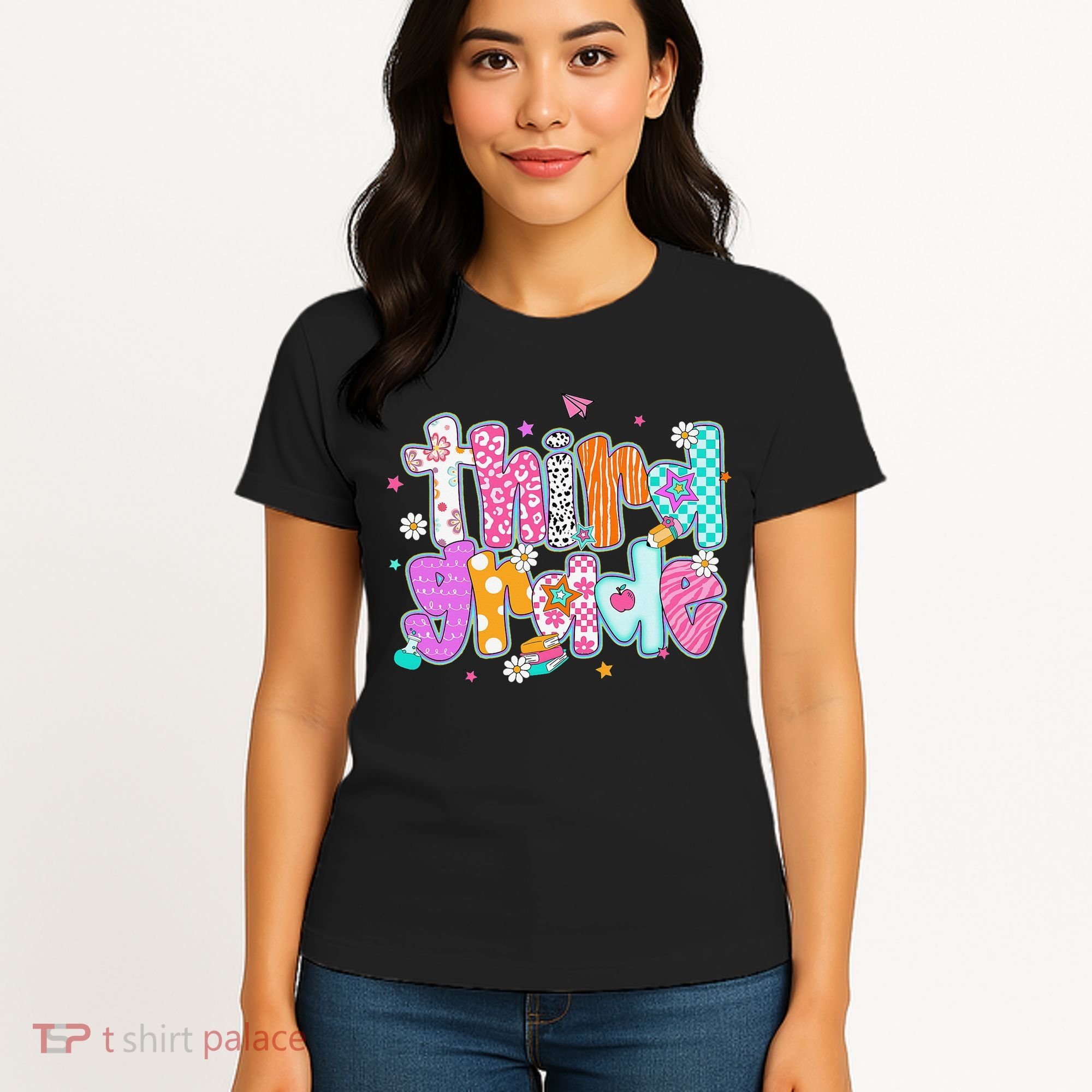 Last Day Of School 3rd Grade Graduation Teacher Student Women's T-Shirt