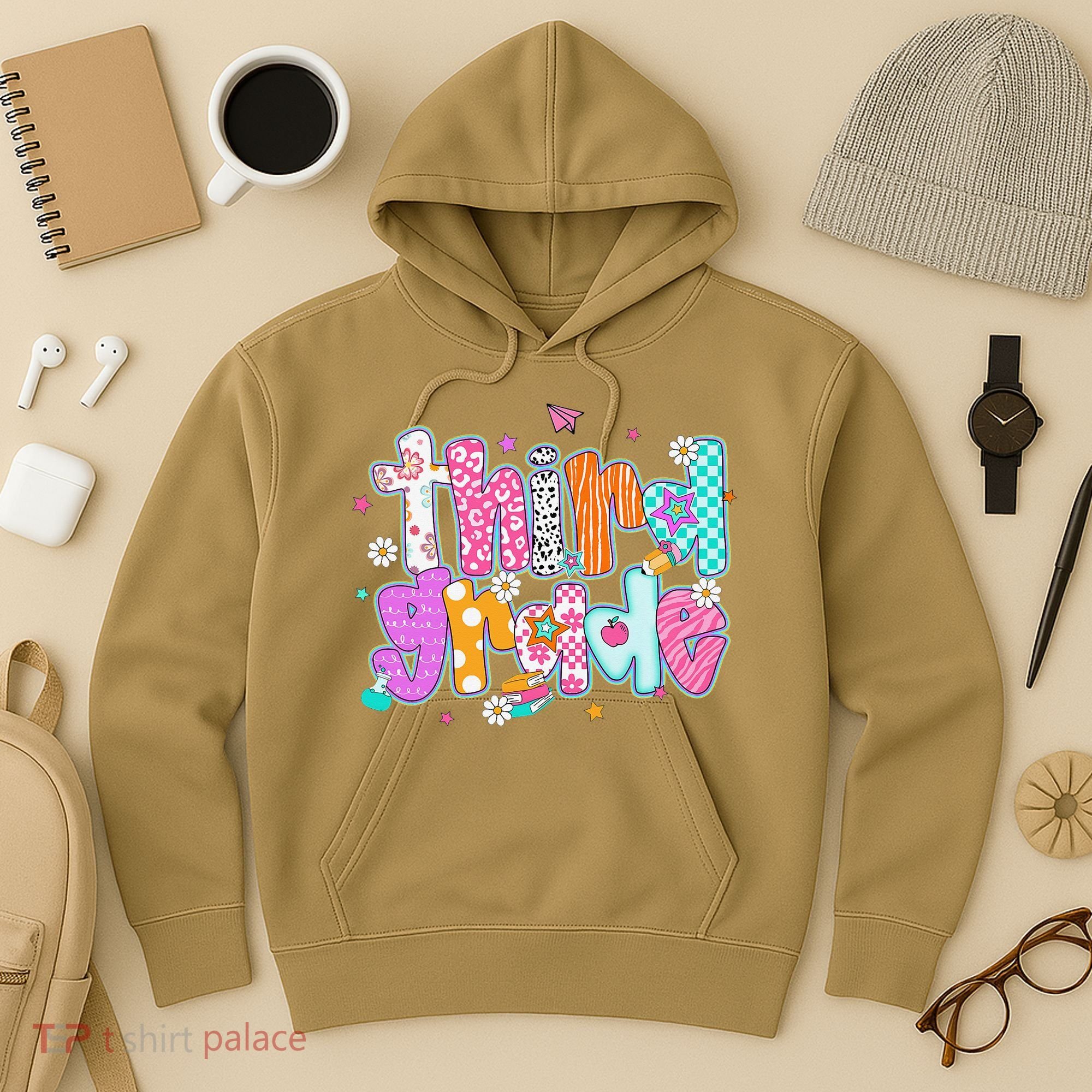 Last Day Of School 3rd Grade Graduation Teacher Student Hoodie
