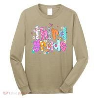 Last Day Of School 3rd Grade Graduation Teacher Student Long Sleeve Shirt thumb 0