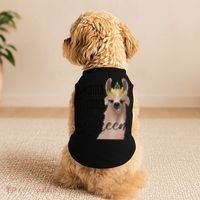 Llama Drama Queen Featuring An Adorable Llama With Crown_1 Gift Doggie Tank thumb 2