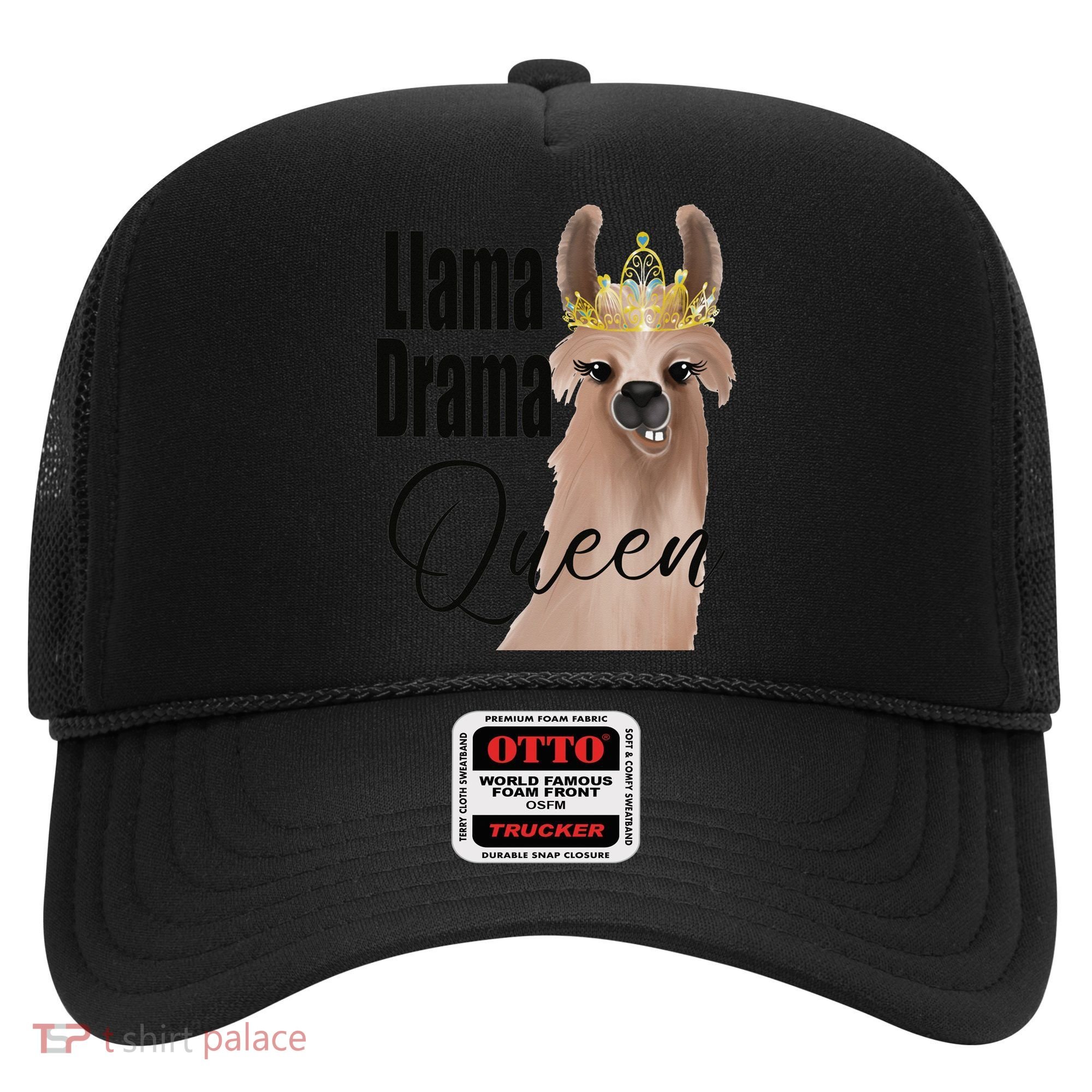 Llama Drama Queen Featuring An Adorable Llama With Crown_1 Gift Hat