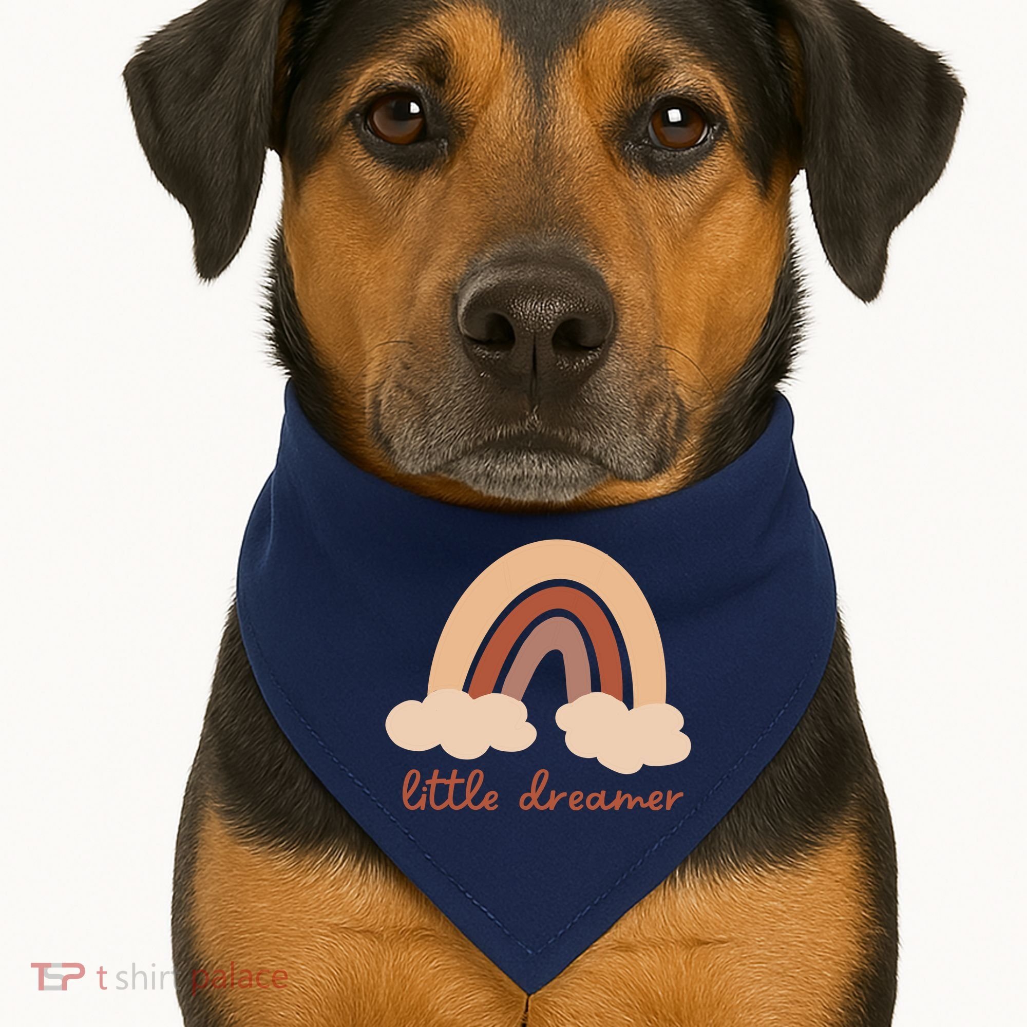 Little Dreamer Rainbow Cute Gift USA-Made Doggie Bandana