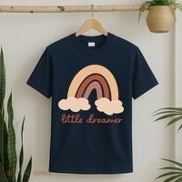 Little Dreamer Rainbow Cute Gift T-Shirt thumb 2