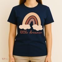 Little Dreamer Rainbow Cute Gift T-Shirt thumb 4
