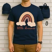 Little Dreamer Rainbow Cute Gift T-Shirt thumb 6