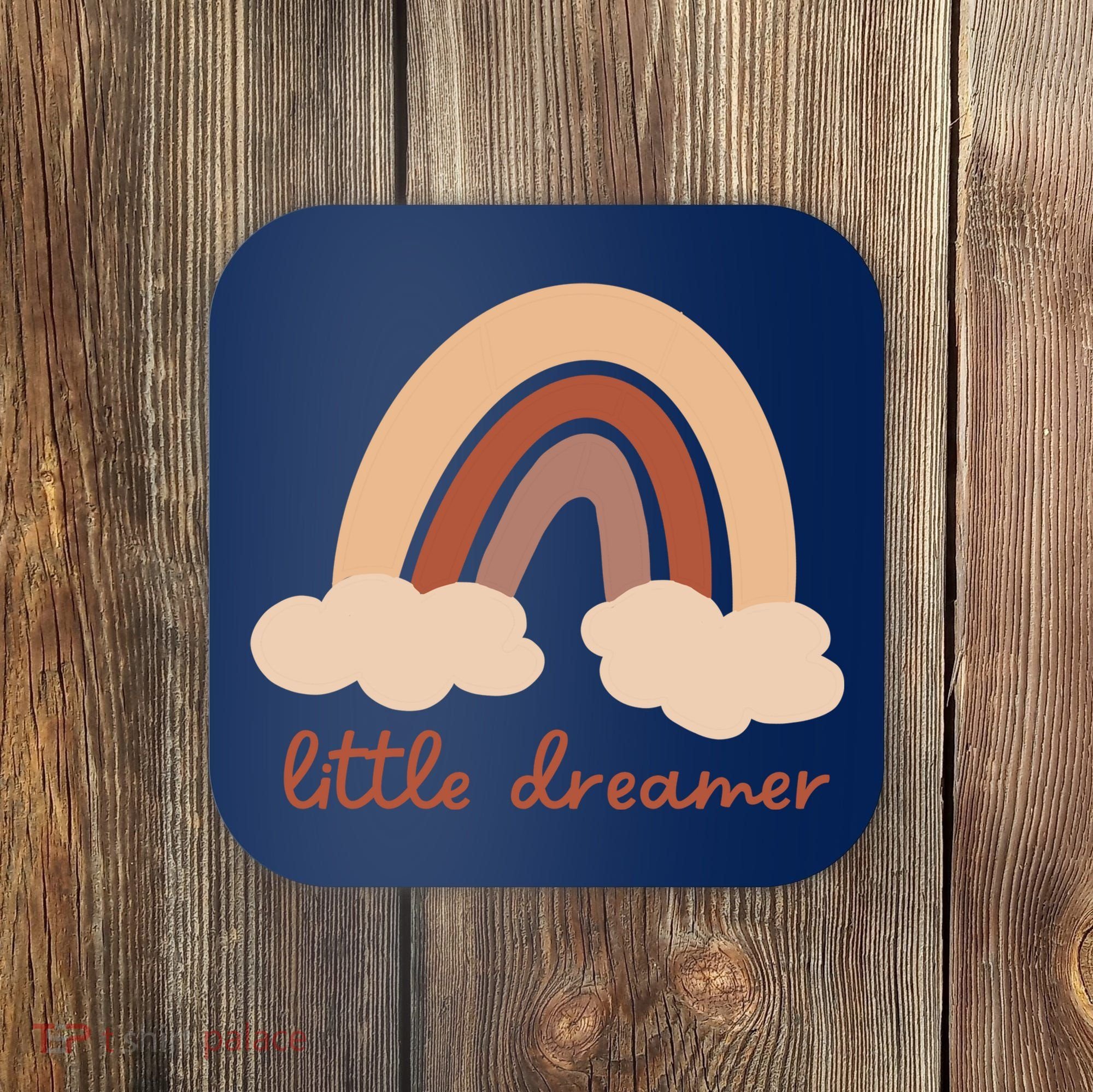 Little Dreamer Rainbow Cute Gift Coaster